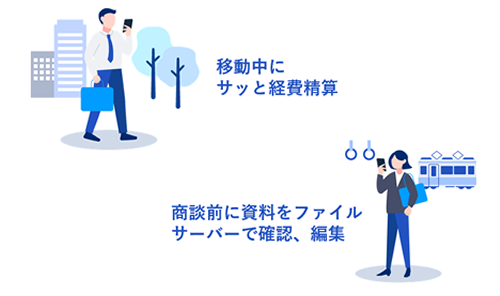 CACHATTO Oneブラウザ利用シーン