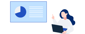 取引先でプレゼンテーション